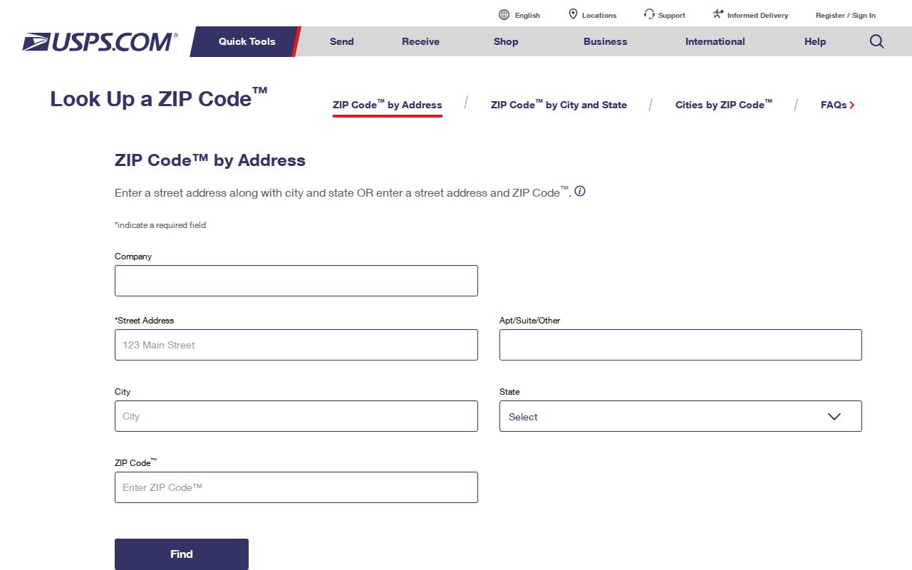 Fontana ZIP code directory USPS address lookup
